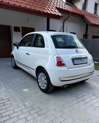 Fiat 500 cena 17500 przebieg: 194214, rok produkcji 2008 z Brzeziny małe 497